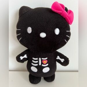 Hello Kitty Halloween Skeleton Singing Bones Mcds Plush